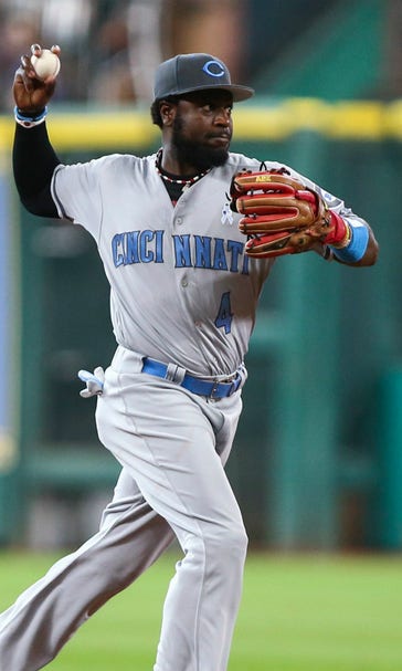 Hamilton, Phillips flash the leather in 6-0 loss to Astros